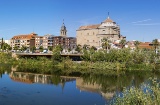 Veduta del fiume Tago all'altezza di Talavera de la Reina