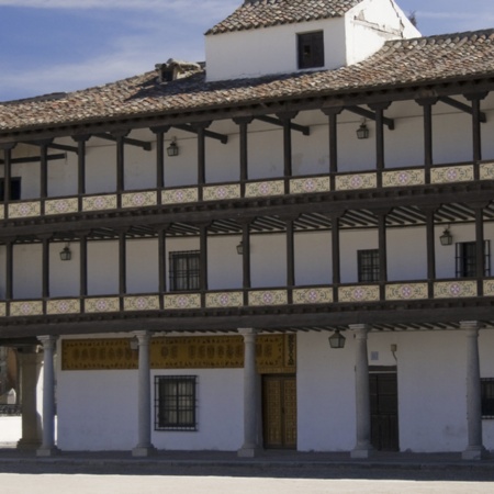 Plaza Mayor w Tembleque (prowincja Toledo, Kastylia-La Mancha)