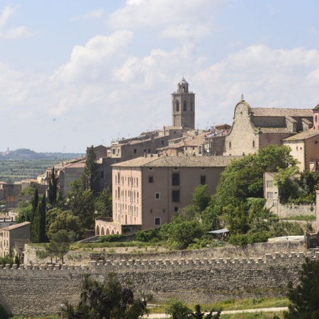 Panorámica de Cervera (Lleida, Cataluña)