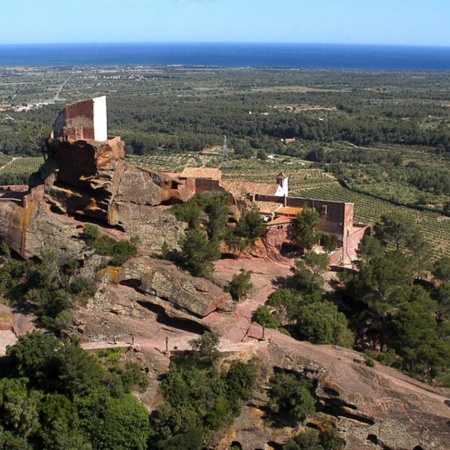 Shrine of La Mare de Déu de la Roca in Mont-roig del Camp