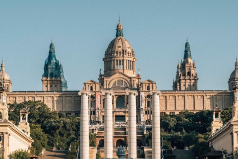 National Art Museum of Catalonia in Barcelona, Catalonia.