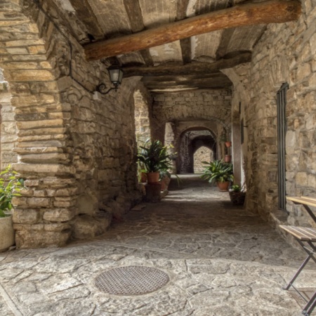 "Montfalcó Murallat (Lleida, Catalonia) "