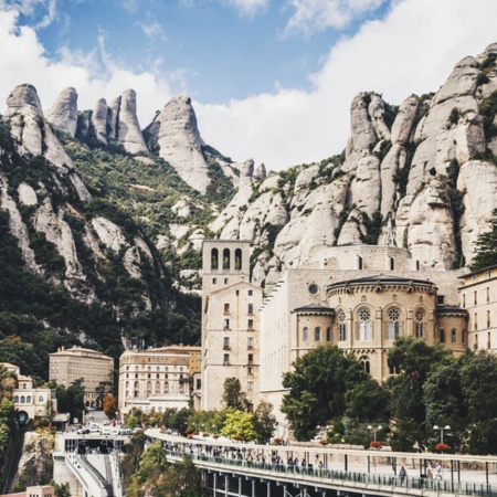 Montserrat in der Provinz Barcelona (Katalonien)