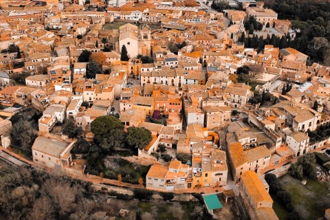 Peralada in der Provinz Girona, Katalonien