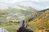 Pyrenäenlandschaft in Lleida, bei Taüll