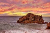 "Roca Grossa sulla Playa de las Rocas di Calella "