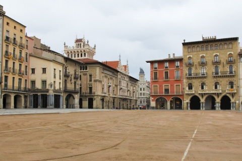 Plaza Mayor de Vic (Barcelona, Cataluña)