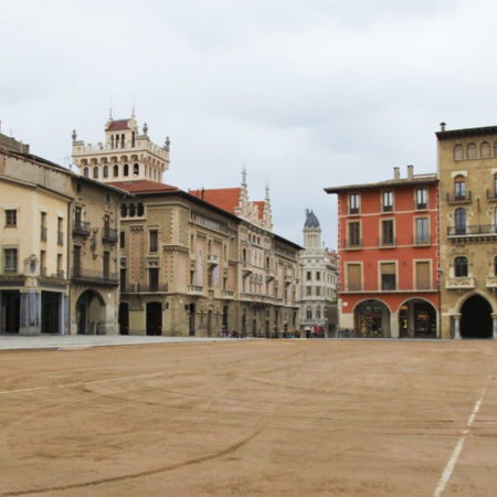 Plaza Mayor di Vic (Barcellona, Catalogna)