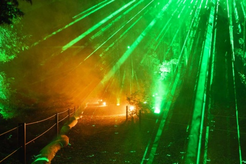 Jardin lumineux de Noël lors d’une précédente édition de Stuttgart