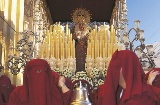 One of the processional sculptures during Easter Week in Malaga