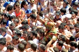 La fête traditionnelle du Cipotegato, à Tarazona (province de Saragosse, Aragon)