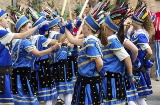 Danse de Bastonets, typique des fêtes de la Mare de Déu de la Salut d'Algemesí (région de Valence)