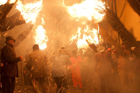 Fiesta de los escobazos, Jarandilla, Cáceres