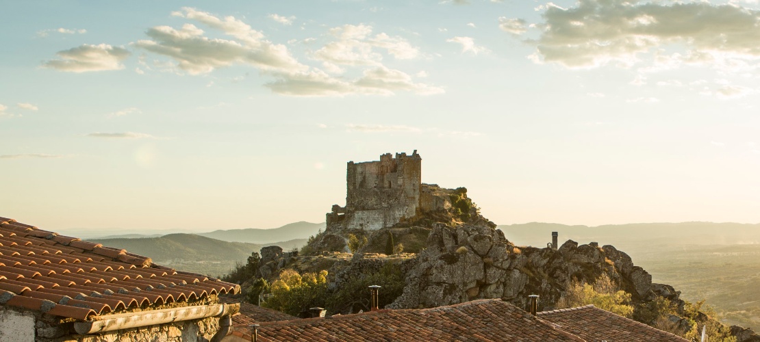 Vista del Castillo de Trevejo