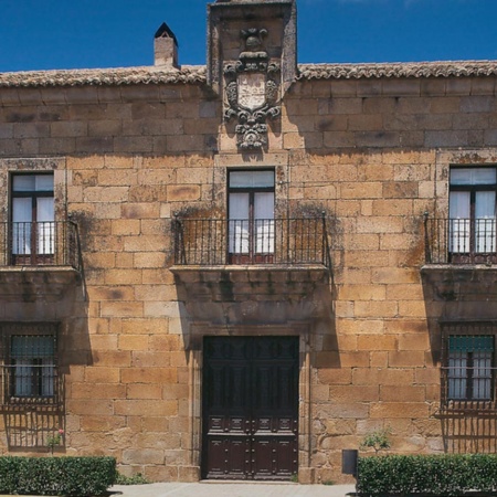 Palacio de los Condes de Sorrondegui, en Brozas (Cáceres, Extremadura)