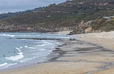 Plage de Barrañán à Arteixo (province de La Corogne, Galice)