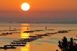 Entardecer em Rías Baixas, Pontevedra