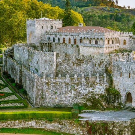 Castillo de Soutomaior en Pontevedra, Galicia