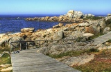 Plage de San Vicente à O Grove (province de Pontevedra, Galice)