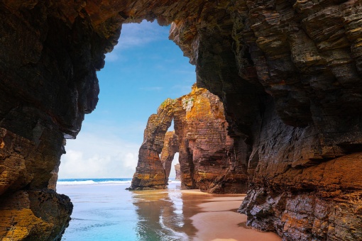 Playa de las Catedrales à Ribadeo, Lugo