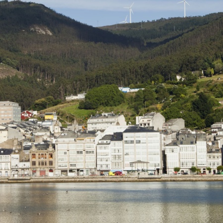 Panorámica de Viveiro (Lugo, Galicia)