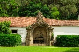 Giardini del Pazo di Santa Cruz de Ribadulla de Vedra a A Coruña, Galizia