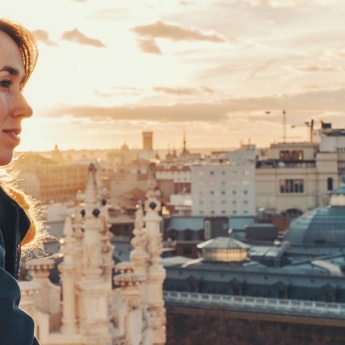 Vedute dalla terrazza dello spazio CentroCentro