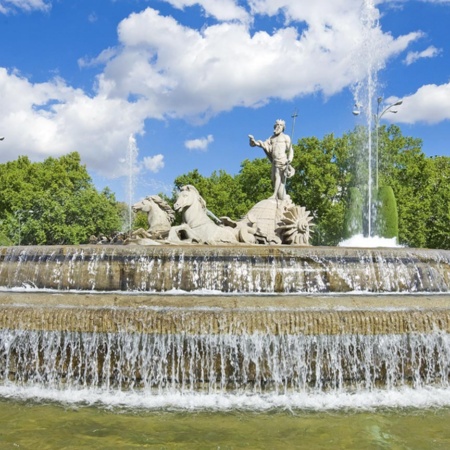 Fuente de Neptuno. Madrid