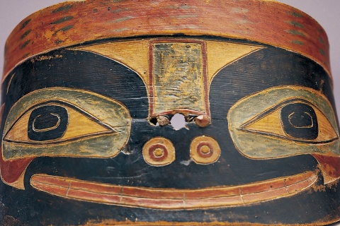 Barbote Tlingit. Musée de l