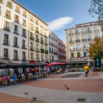 Plaza de Chueca square. Madrid