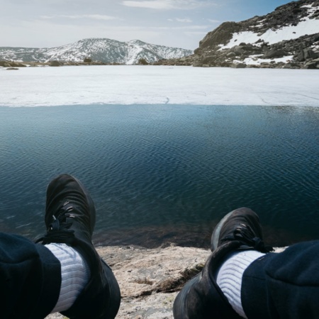 Laguna Peñalara w Park Narodowym Guadarrama, Madryt