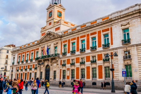 Presidência da Comunidade de Madri. Antiga Casa de Correios