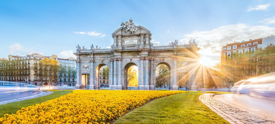 Puerta de Alcalá en Madrid, Comunidad de Madrid