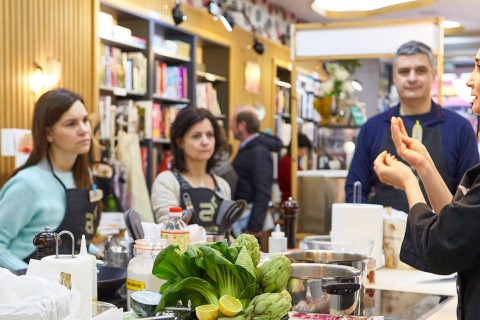 Workshop de cozinha no Gastrofestival de Madri