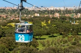 Funivia che attraversa la Casa de Campo a Madrid