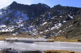 Laguna degli uccelli nel Parco Naturale di Peñalara