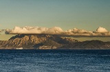 Montagne del Rif dal parco intercontinentale mediterraneo