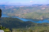 Veduta del Duero dal belvedere di Vilvestre