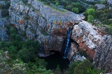 Wasserfall Cimbarra in Sierra Morena bei Andújar