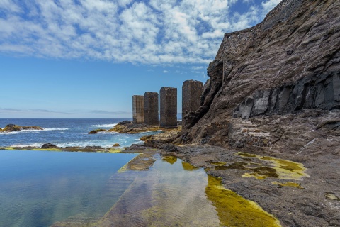 Naturwasserbecken Hermigua auf La Gomera