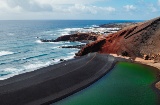 Laguna Verde di Lanzarote