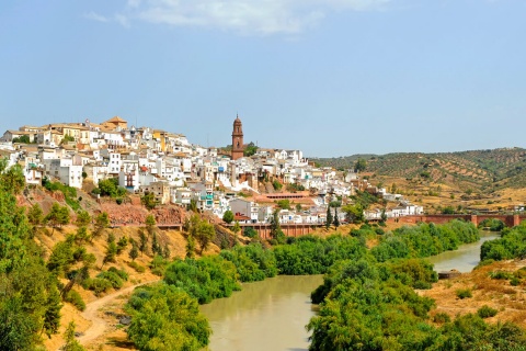  Pueblo de Montoro en el Guadalquivir