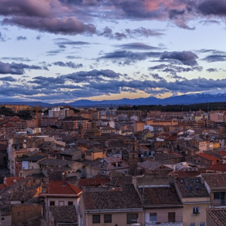 "Panoramic view of Tudela (Navarre) "