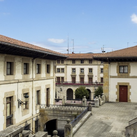 Altstadt von Gernika in Bizkaia (Baskenland)