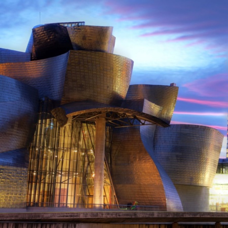 Musée Guggenheim de Bilbao (Pays basque).