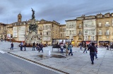 Place de la Virgen Blanca à Vitoria Gasteiz (province d’Álava, Pays basque)