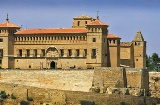 Veduta esterna del Parador de Alcañiz