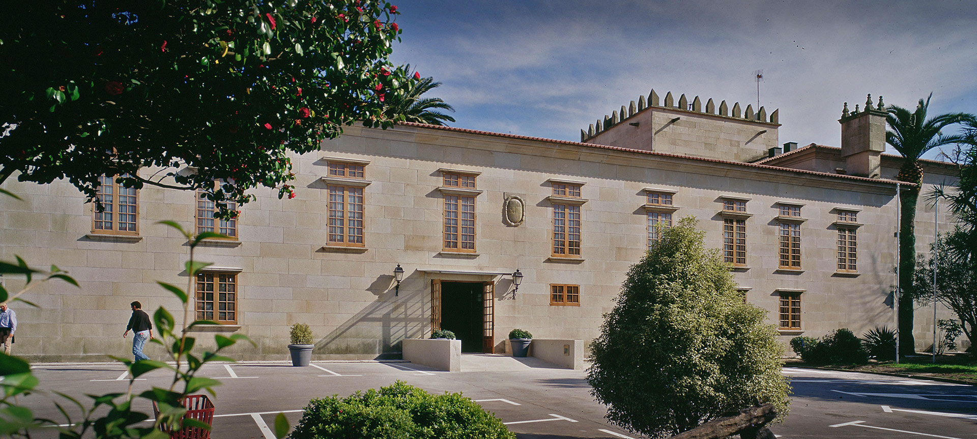 Veduta esterna del Parador de Cambados Veduta esterna del Parador de Cambados