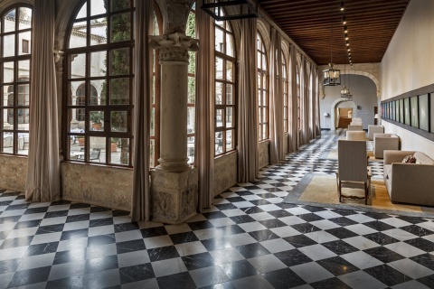 Vue intérieure du Parador de Cuenca