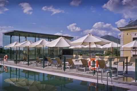 Piscine du Parador de La Granja